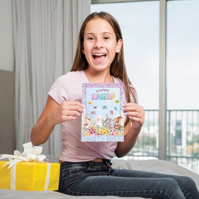 Cartão De Festividades Dia do Felz pascoa Engraçado (Criador carregado)