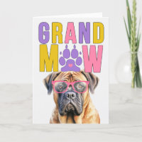 Dia dos Avós GrandMAW Mastiff GrandDOG