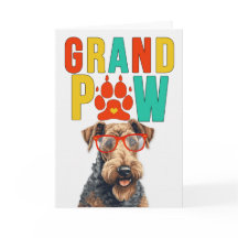 Dia dos Avós GrandPAW Airedale GrandDOG