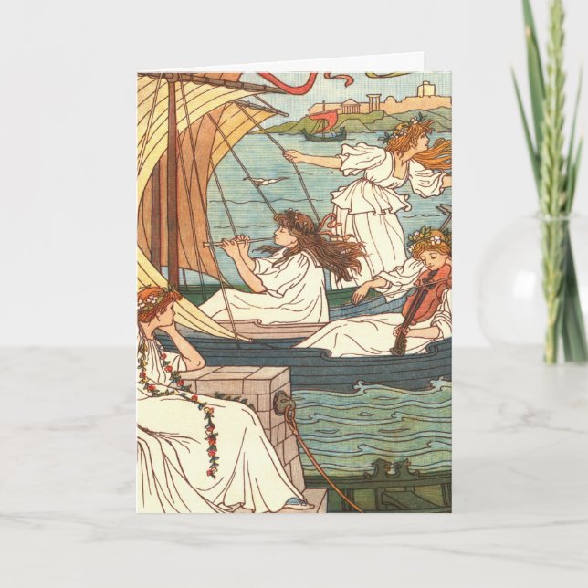 Cartão De Festividades "Dia dos Novos Anos" (Frente)