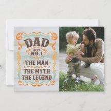 Dia dos Pais Foto O Homem O Mito A Lenda