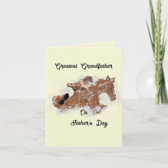 Cartão De Festividades Dia dos Pais G Card  :  Poeira Win  (Frente)