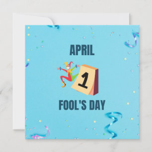 Cartão De Festividades Dia dos tolos de abril
