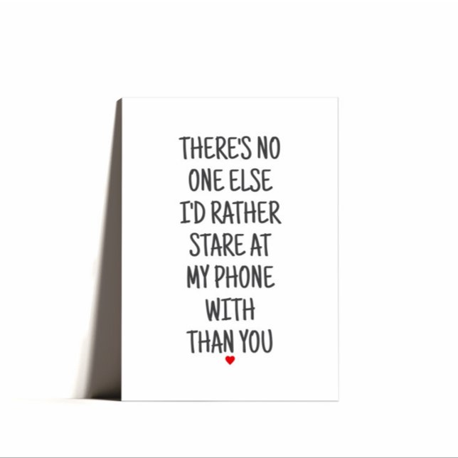 Cartão De Festividades Dia Mínimo de Punny Happy Valentines (Criador carregado)