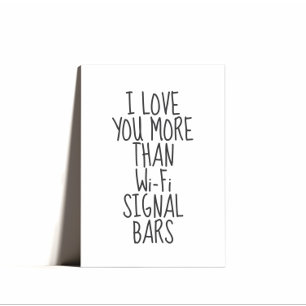 Cartão De Festividades Dia Mínimo de Punny Happy Valentines