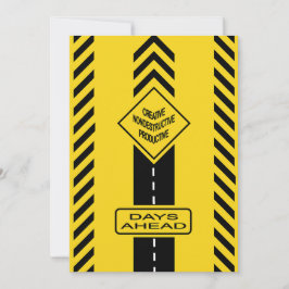 Cartão De Festividades Dias à Frente