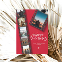 Dias de os namorados Casal de Colagem de Fotografi