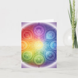 Cartão De Festividades Die 7 Chakren´9