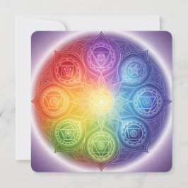 Cartão De Festividades Die 7 Chakren´9