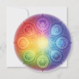 Cartão De Festividades Die 7 Chakren´9