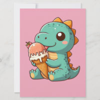 Dinheiro comendo sorvete bonito