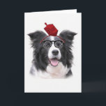 Cartão De Festividades Ditzy Dogs~Original Greeting Card~Border Collie<br><div class="desc">Ditzy Dogs~Original Greeting Card~Border Collie~Hanukkah</div>