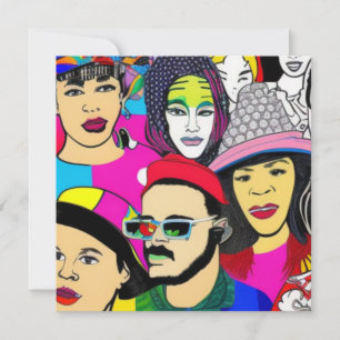 Cartão De Festividades Diversidade é Diversão