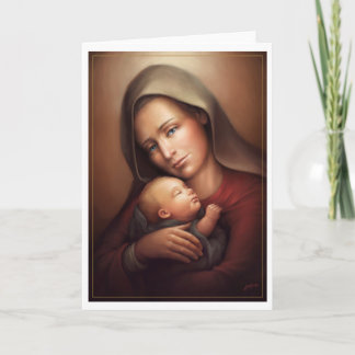 Cartão De Festividades Divine Motherhood