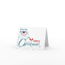 Do coração Feliz Natal