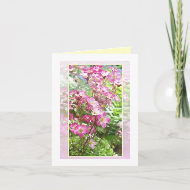 Cartão De Festividades Do jardim 1 (Frente)