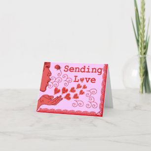 Cartão De Festividades Doce Aniversário Do Dia de os namorados Sentido Qu