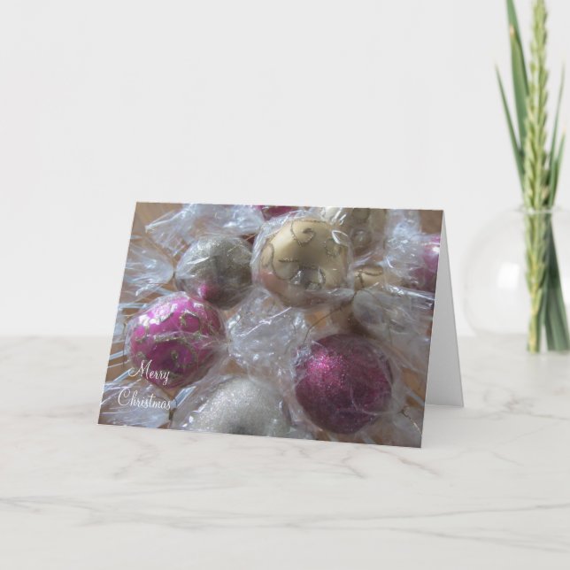 Cartão De Festividades Doces de Natal (Frente)