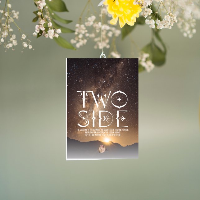 Cartão De Festividades Dois lados (Criador carregado)