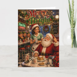 Cartão De Festividades Dono de Restaurante Diner Cafe Apreciação ao Clien