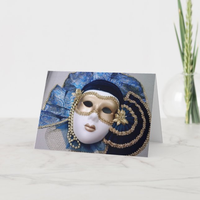 CARTÃO DE FESTIVIDADES DON'T MASK YOUR FEELINGS (Frente)