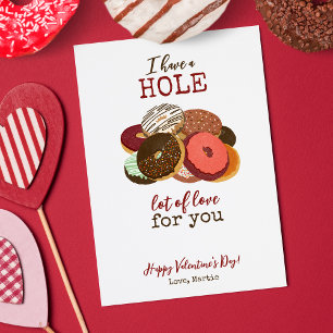 Cartão De Festividades Donut Dia dos Namorados