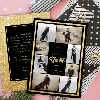 Cartão De Festividades D'or da foto do carte de Mousseux Paillettes