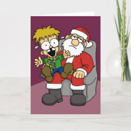 Cartão De Festividades Dor do papai noel