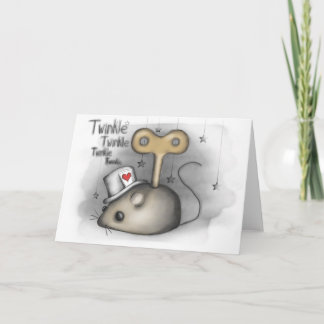 Cartão De Festividades Dormouse - Alice Card