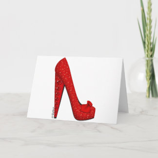Cartão De Festividades Dorothy Ruby Pump