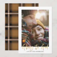 Dourada glória de guião para uma foto tartã de mos