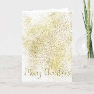 Cartão De Festividades Dourado Dream Faux Glitter