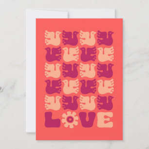 Cartão De Festividades Dove Amor