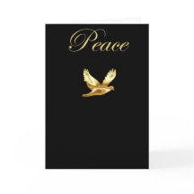 DOVE OF PEACE CHRISTMAS CARD