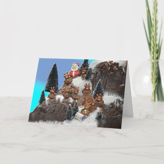 Cartão De Festividades Downhill Thrills! (Frente)