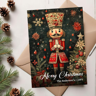 Cartão De Festividades Download do quebra-nozes de Natal aconchegante ant