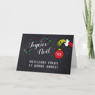 Cartão De Festividades Dr. Seuss   Grinch - Feliz Natal
