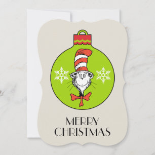 Cartão De Festividades Dr. Seuss   Grpolegadas   Gato clássico no Ha