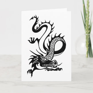 Cartão De Festividades Dragão chinês (13)
