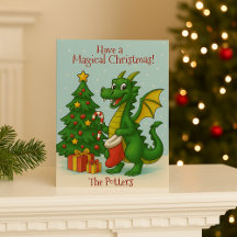 Dragão de Natal Mágico