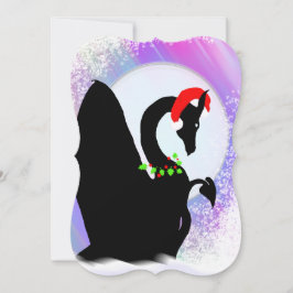 Cartão De Festividades Dragon Moon Holiday (Colorful Haze)