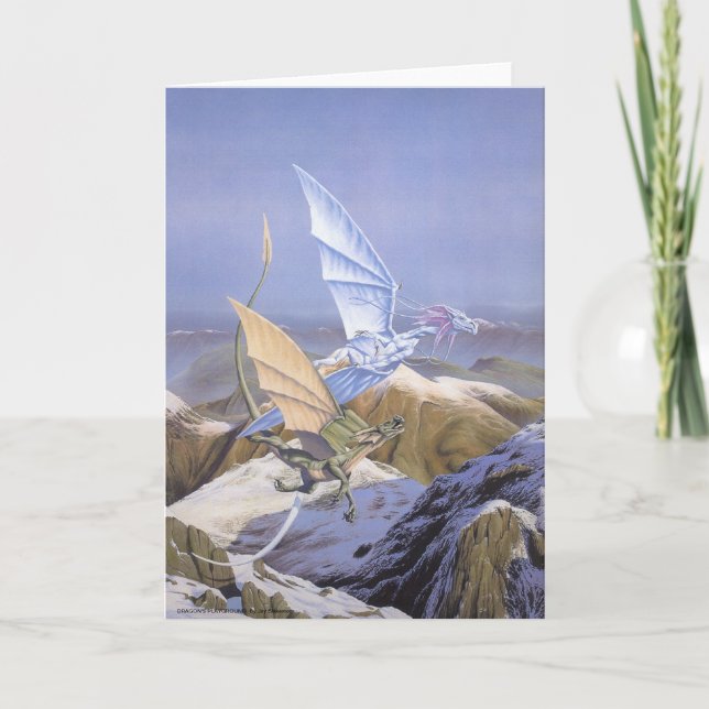 CARTÃO DE FESTIVIDADES DRAGON'S PLAYGROUND (Frente)