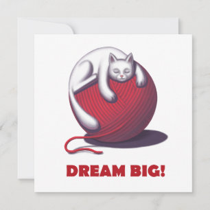 Cartão De Festividades Dream Big