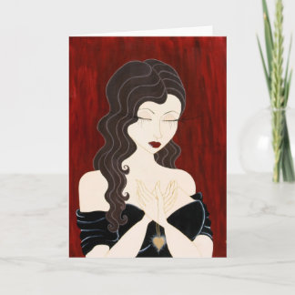 Cartão De Festividades Dream of You  Greeting card by Chanel