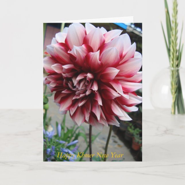 Cartão De Festividades DSC05795, Feliz Ano Novo Khmer (Frente)