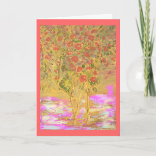 Cartão De Festividades Duas Camellias Legal paz na Terra