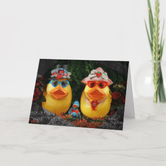 Cartão De Festividades Ducky Love!