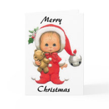 Duende e ursinho do bebê do Natal