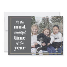 É a época mais maravilhosa do ano.