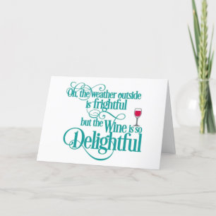 CARTÃO DE FESTIVIDADES E "GOSTAMOS" DO VINHO